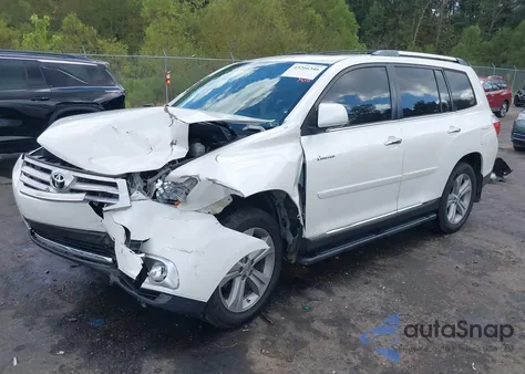 2013 Toyota Highlander Limited V6 from USA, damaged, VIN 5TDYK3EH4DS104751